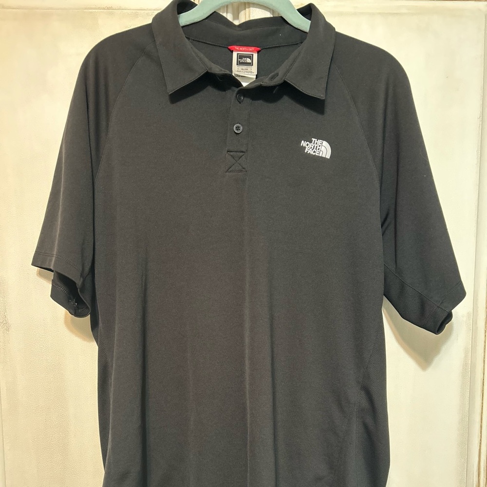 The North Face Men's Black Polo Shirt